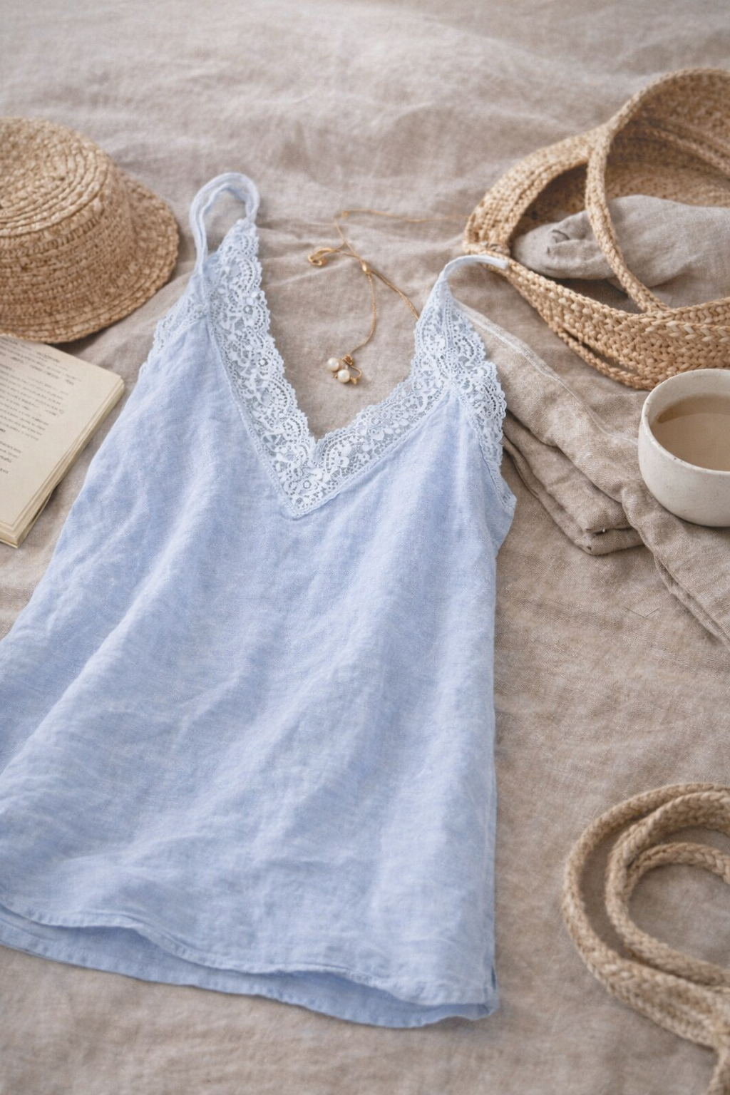 The essential linen camisole