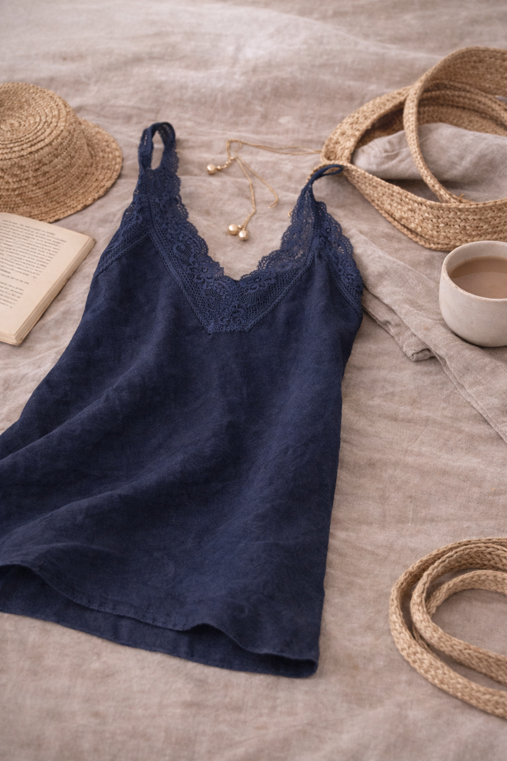 The essential linen camisole