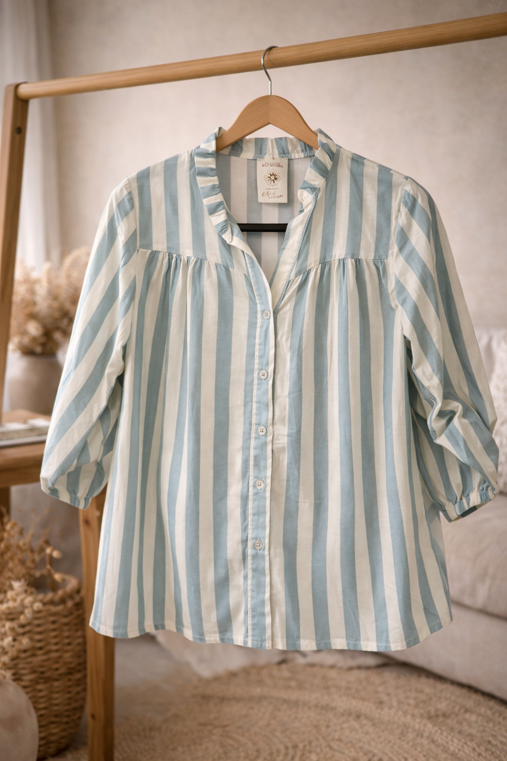 striped Breeze Blouse