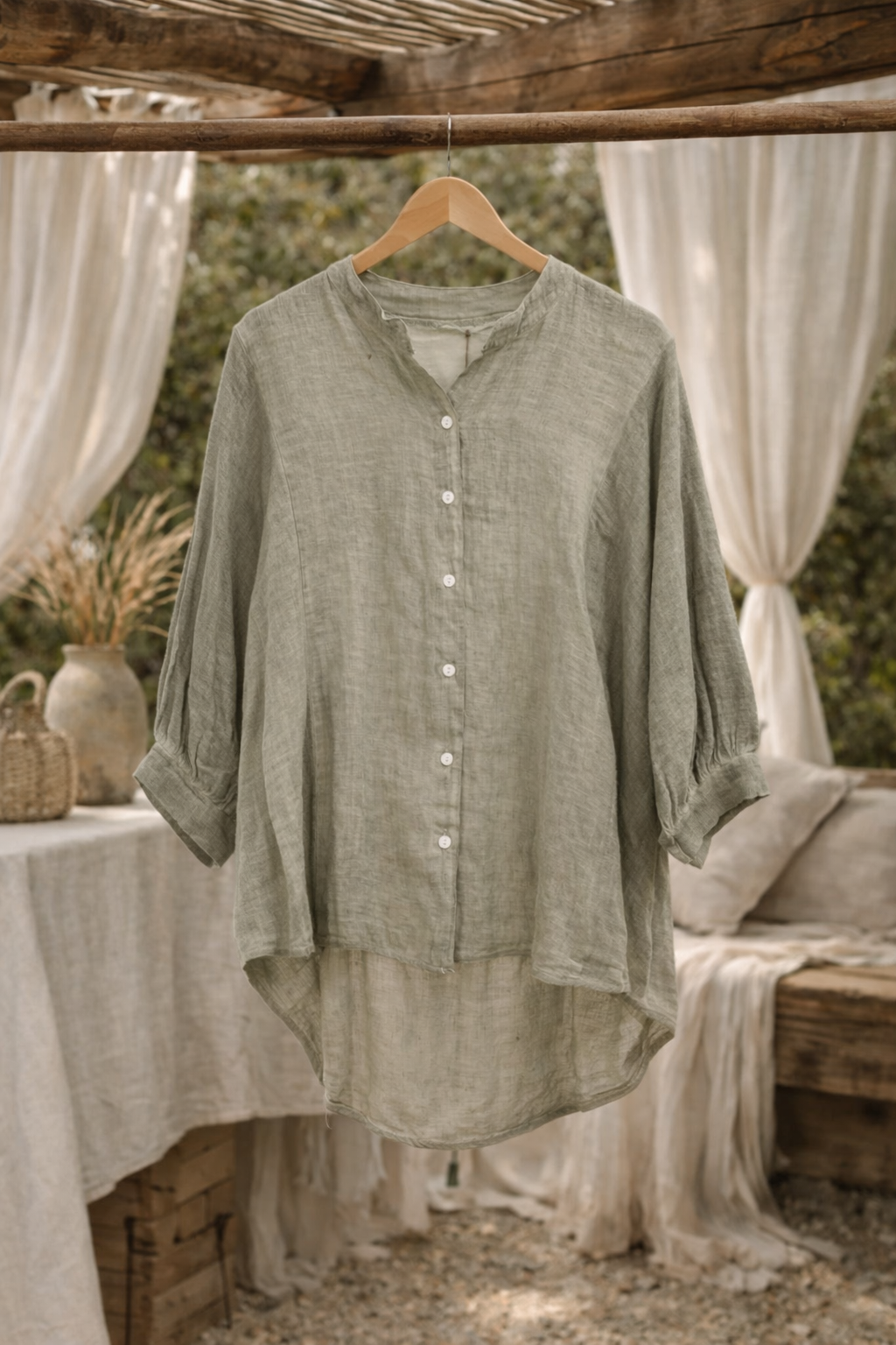 French Linen Blouse
