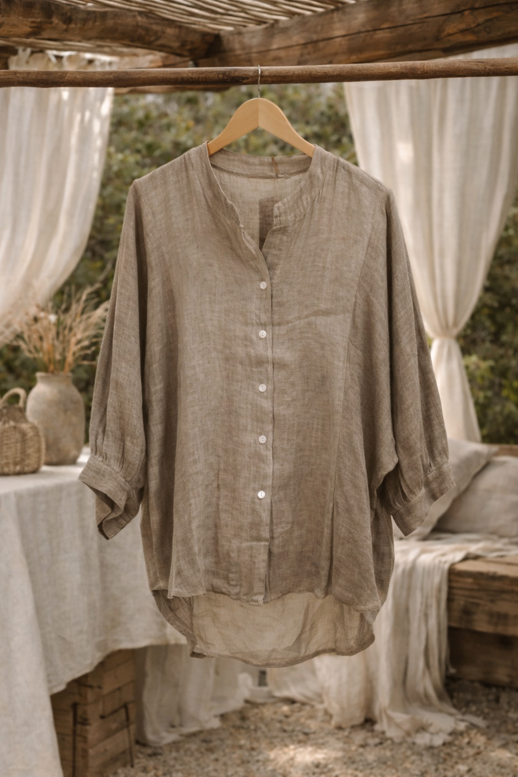 French Linen Blouse