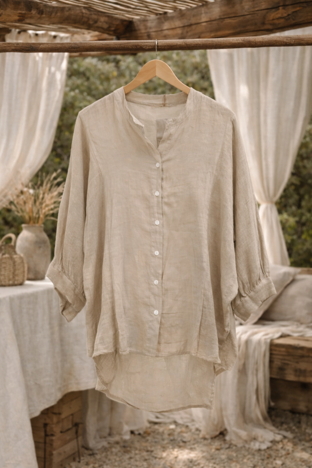 French Linen Blouse