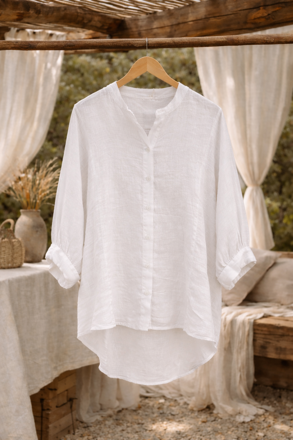 French Linen Blouse