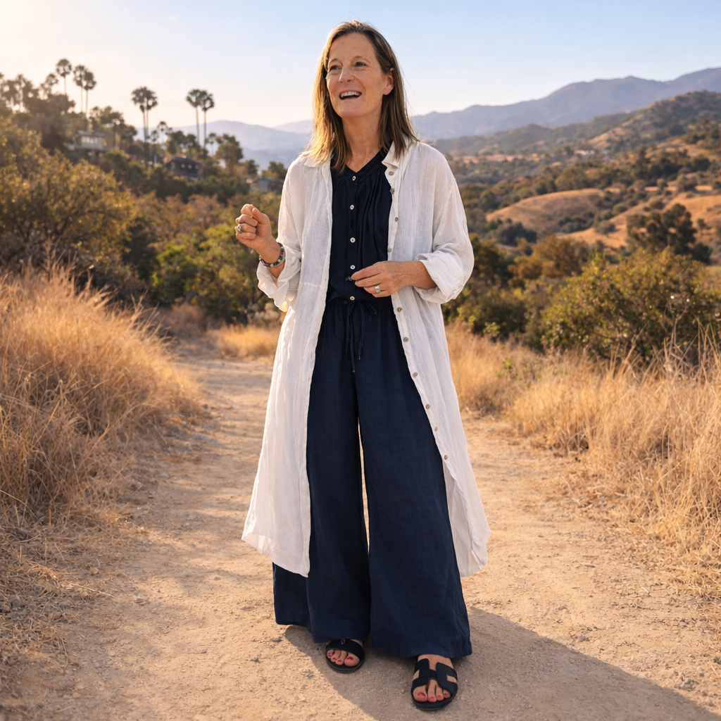 Breeze linen pant