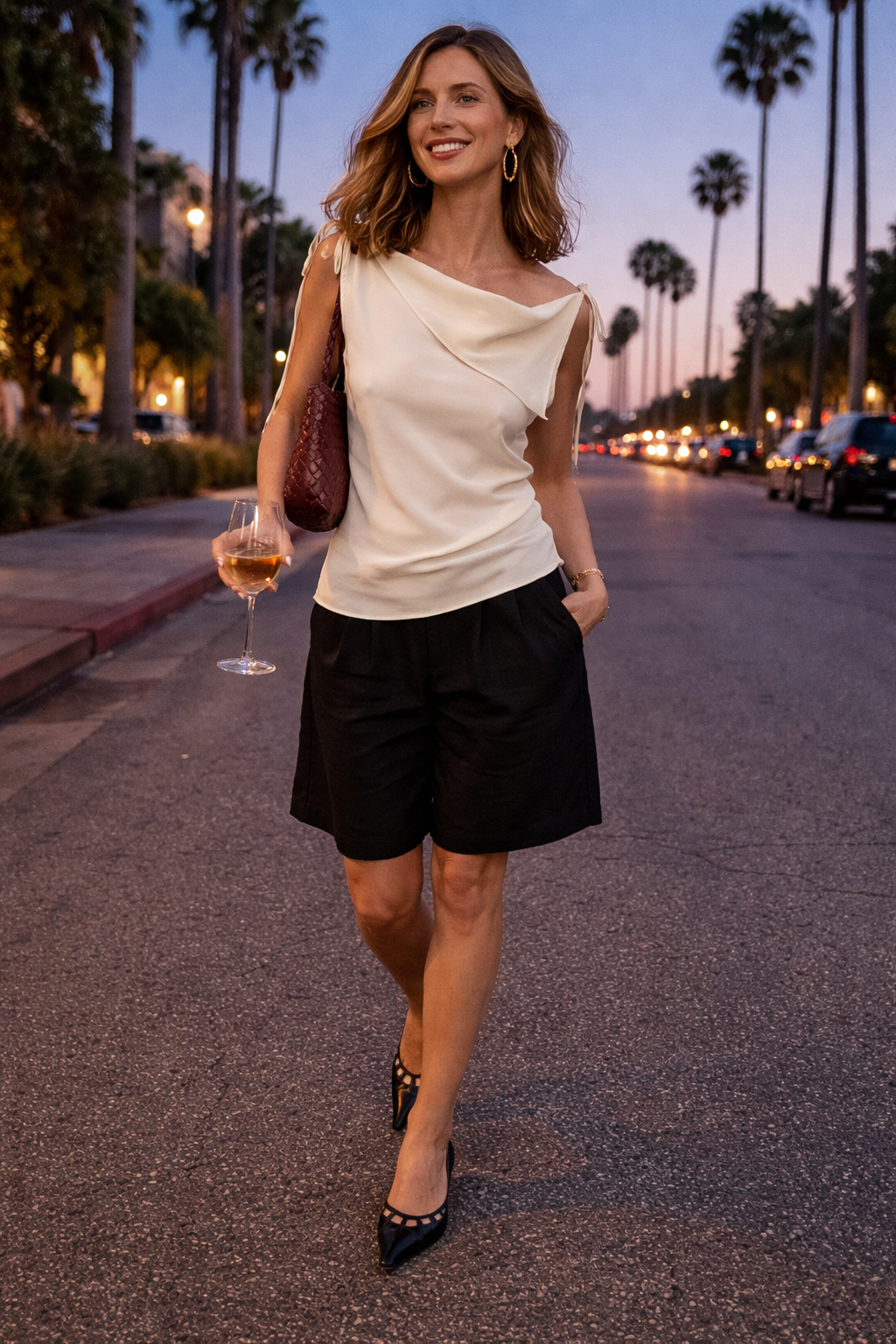 Women’s Linen Shorts