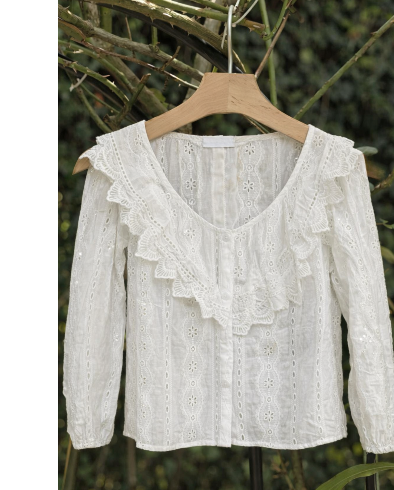 Eyelet Lace Blouse