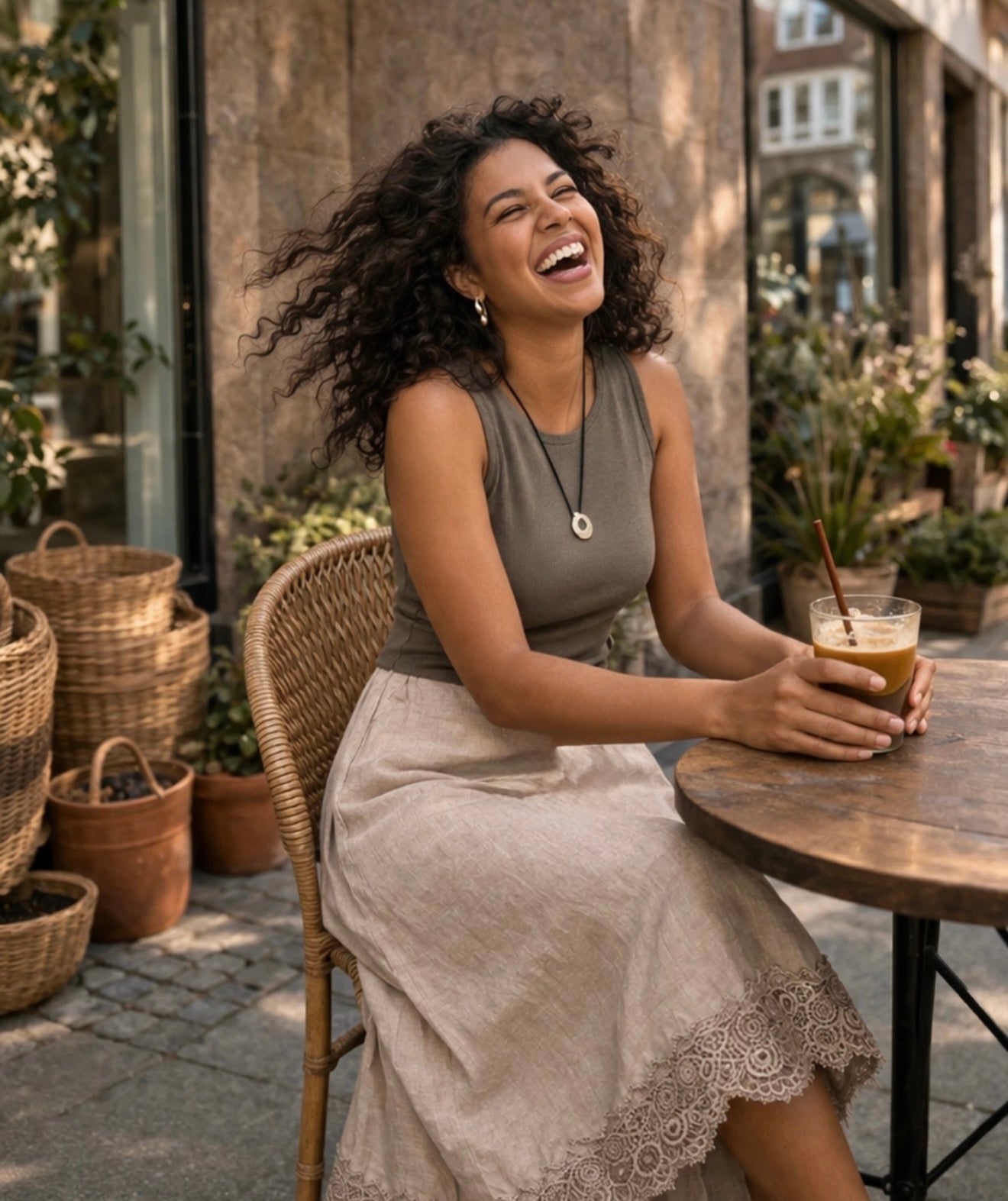 The linen skirt you don't overthink