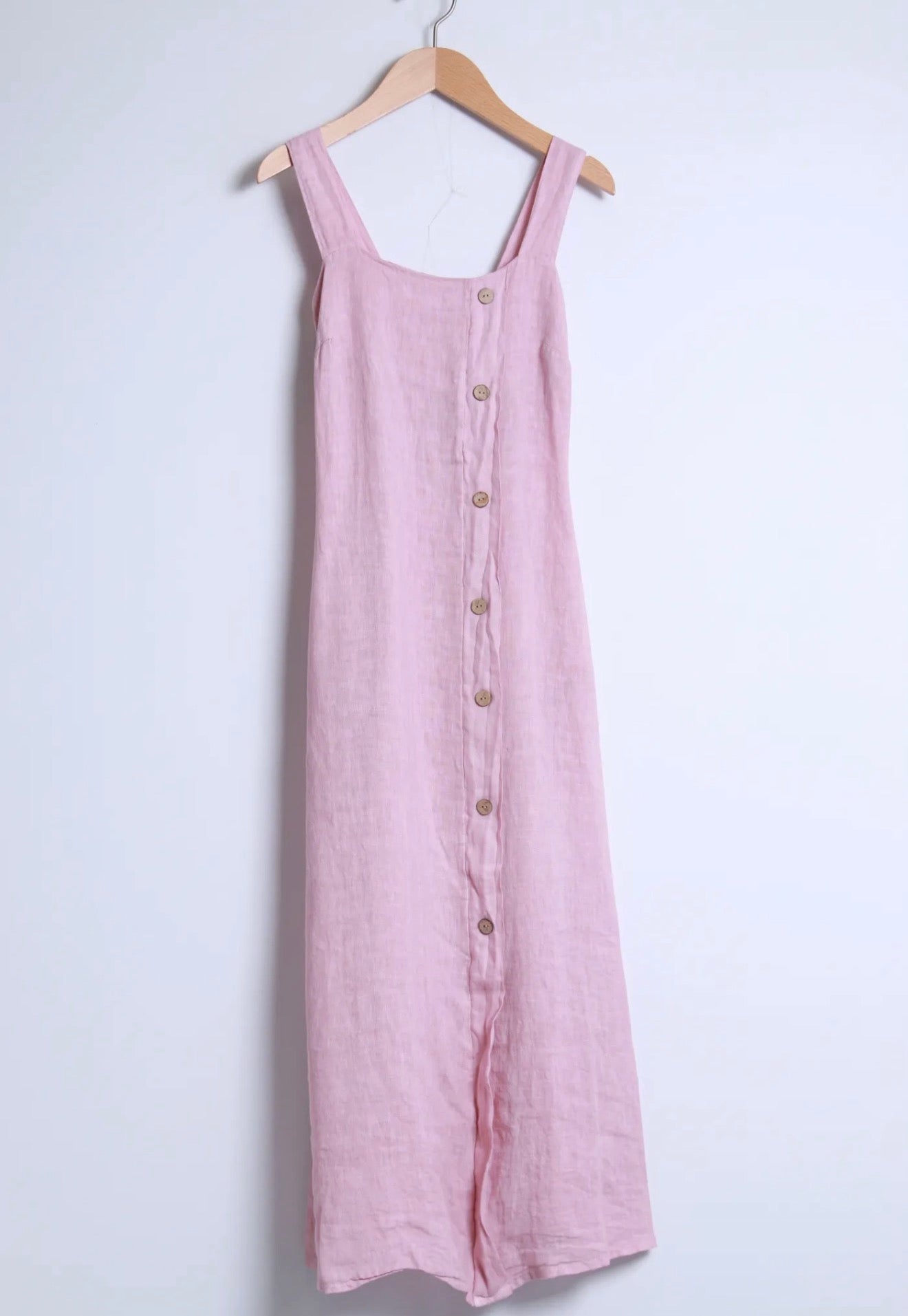 Provence linen Maxi Dress
