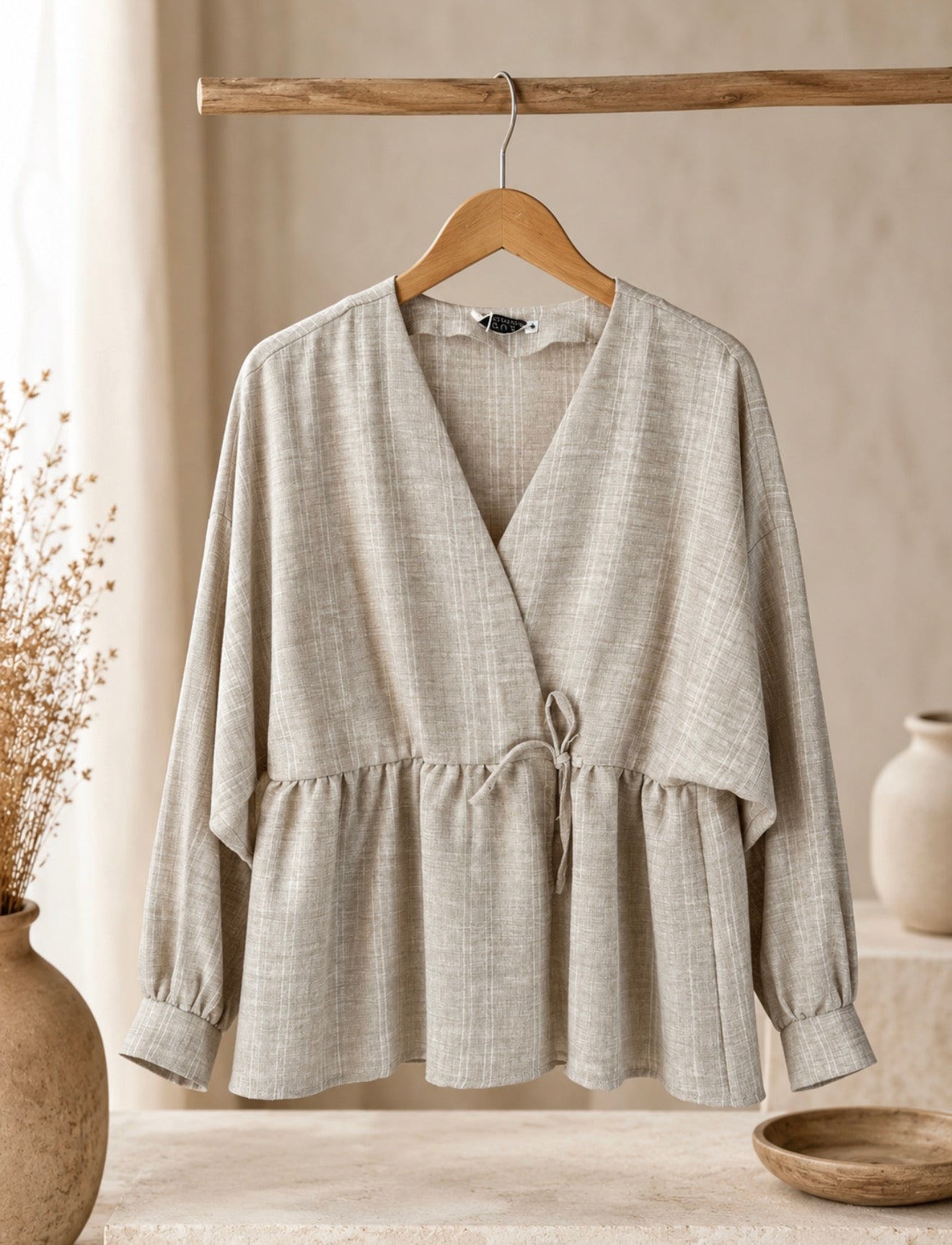 Cache coeur blouse