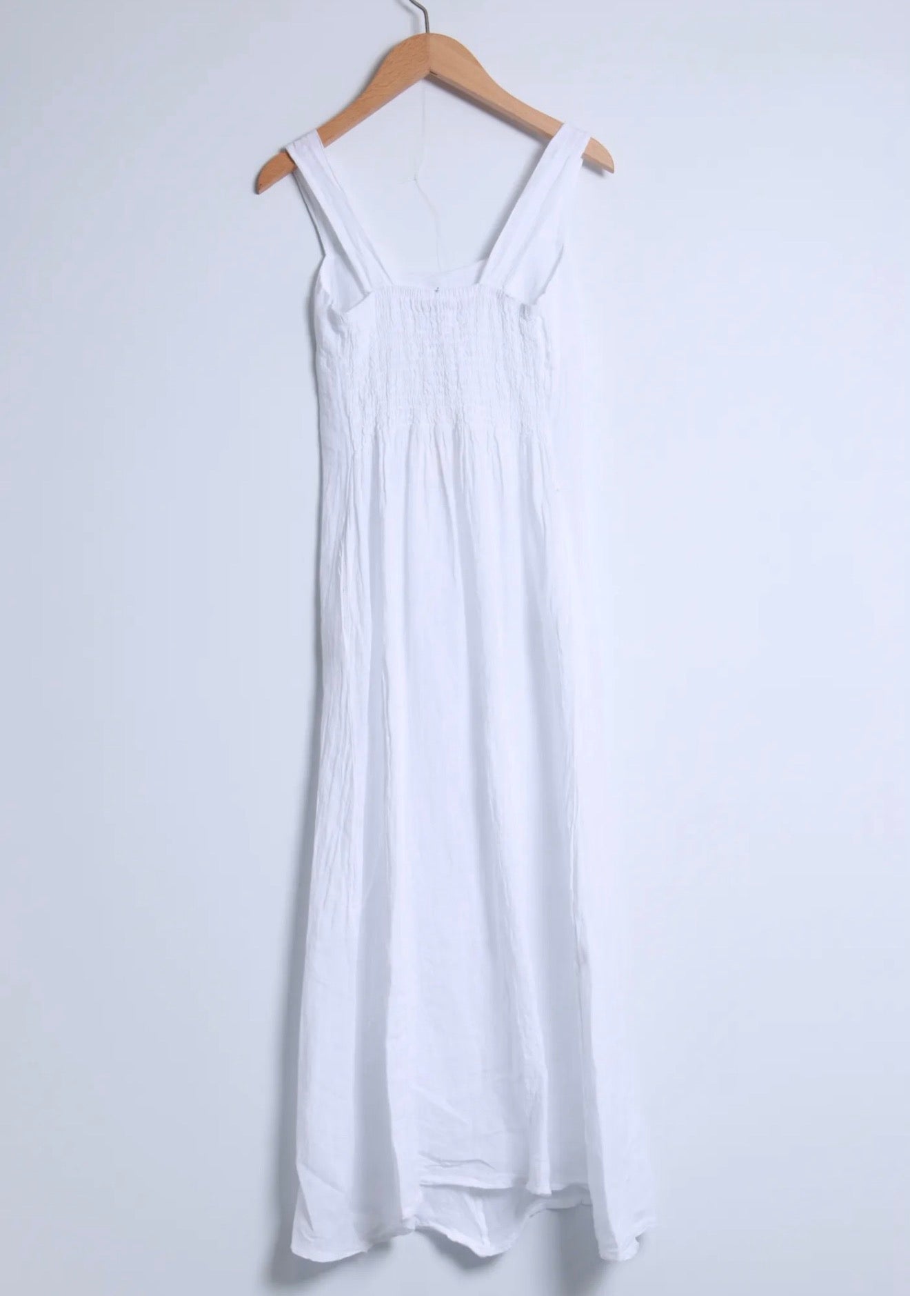 Provence linen Maxi Dress