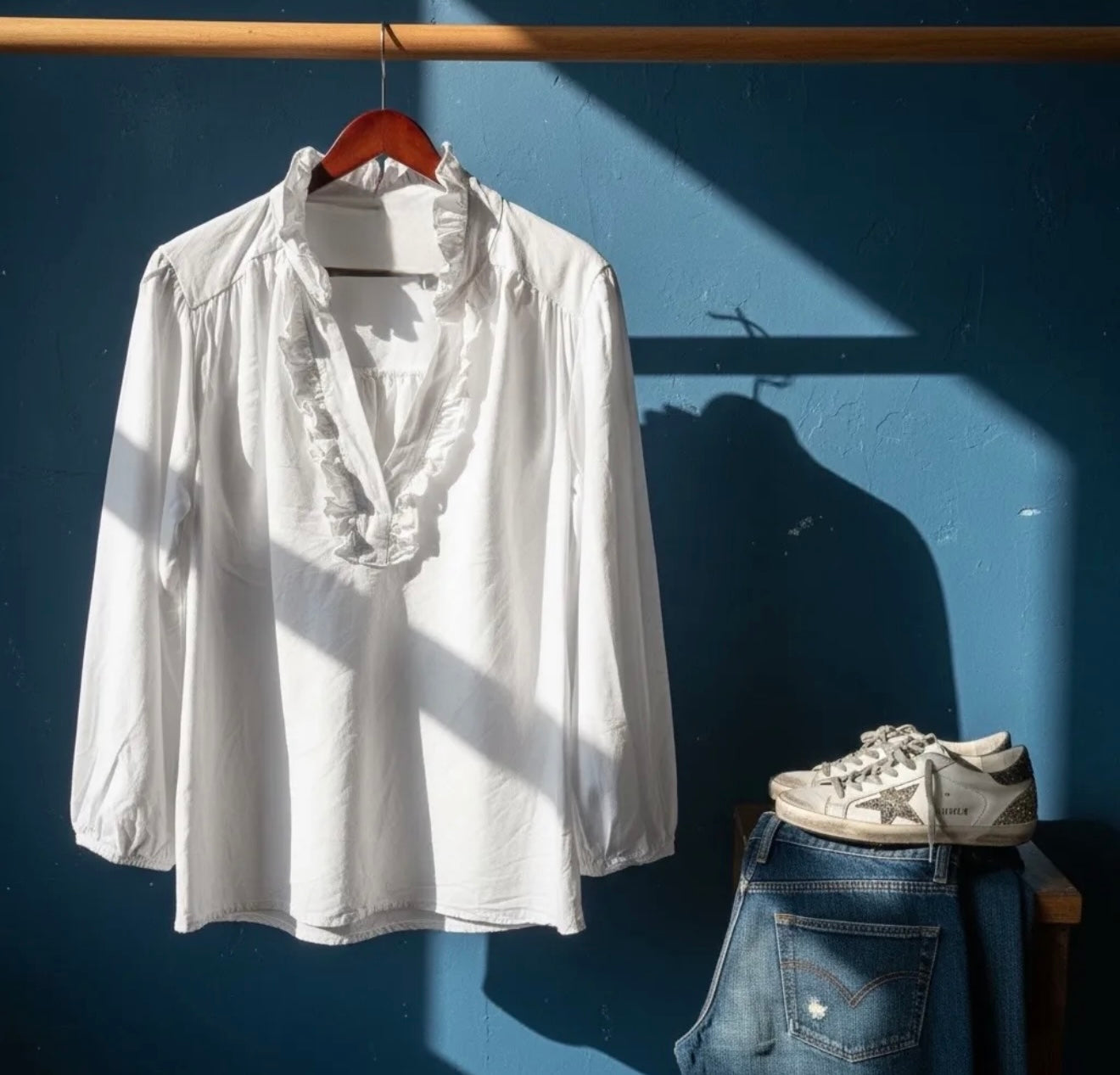 Chic Ruffle Blouse
