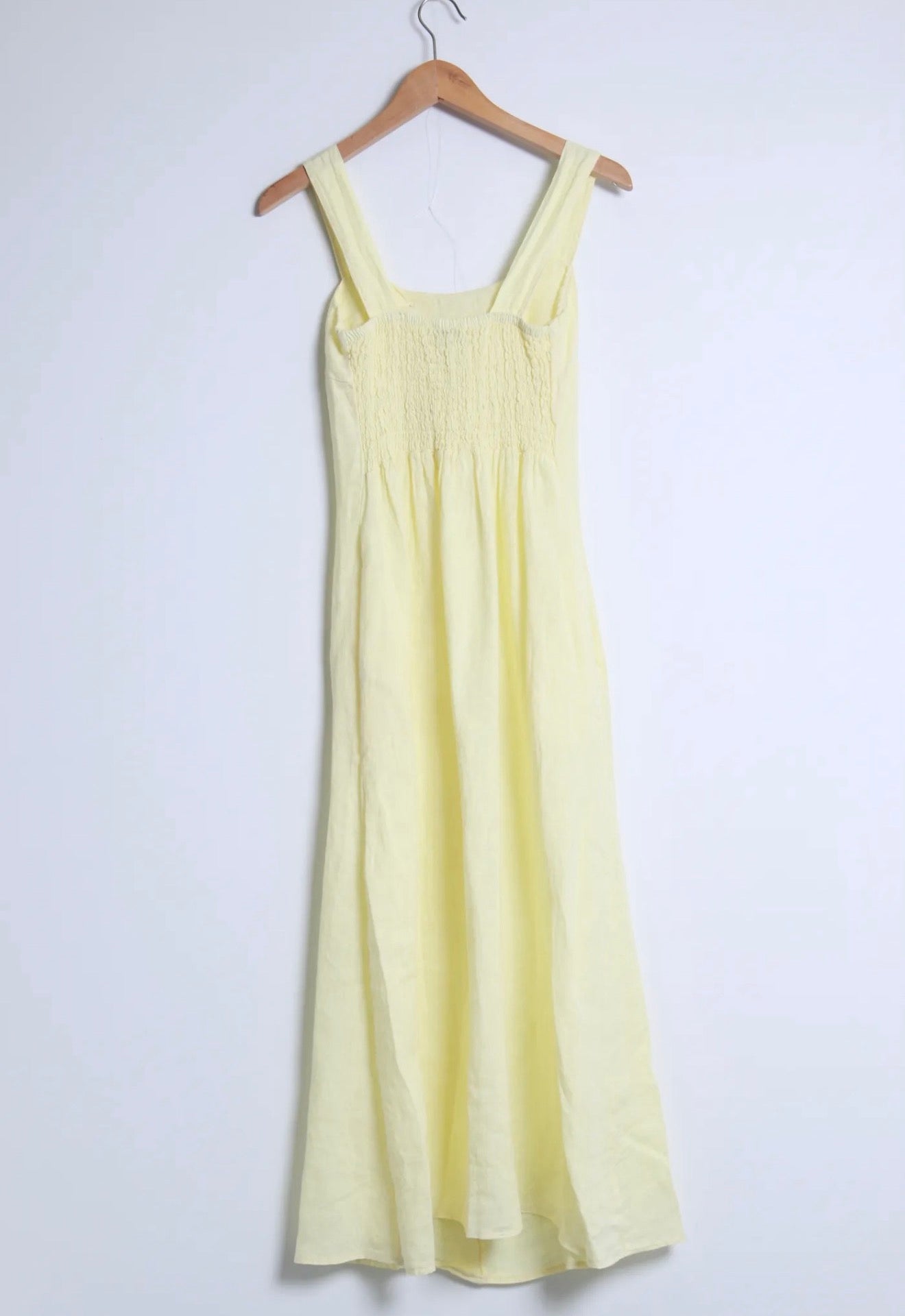 Provence linen Maxi Dress