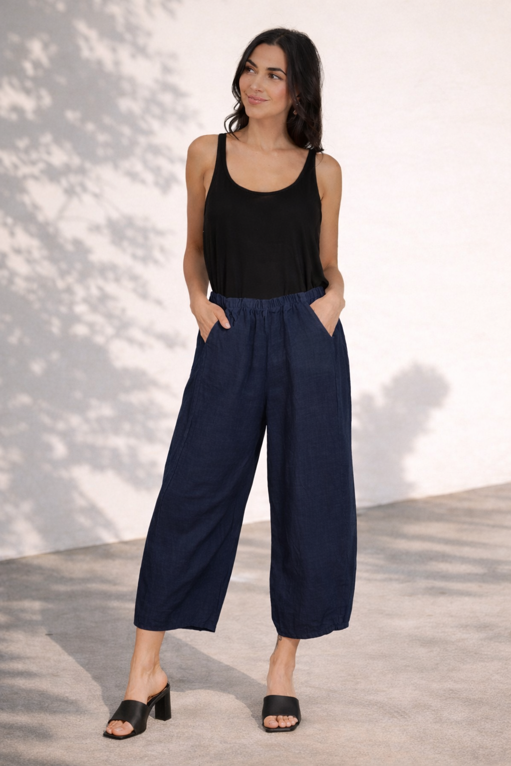 Ballon linen pant