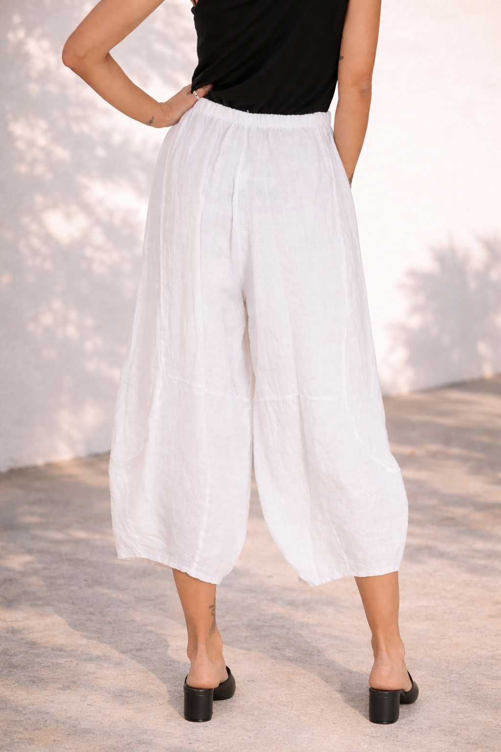 Ballon linen pant