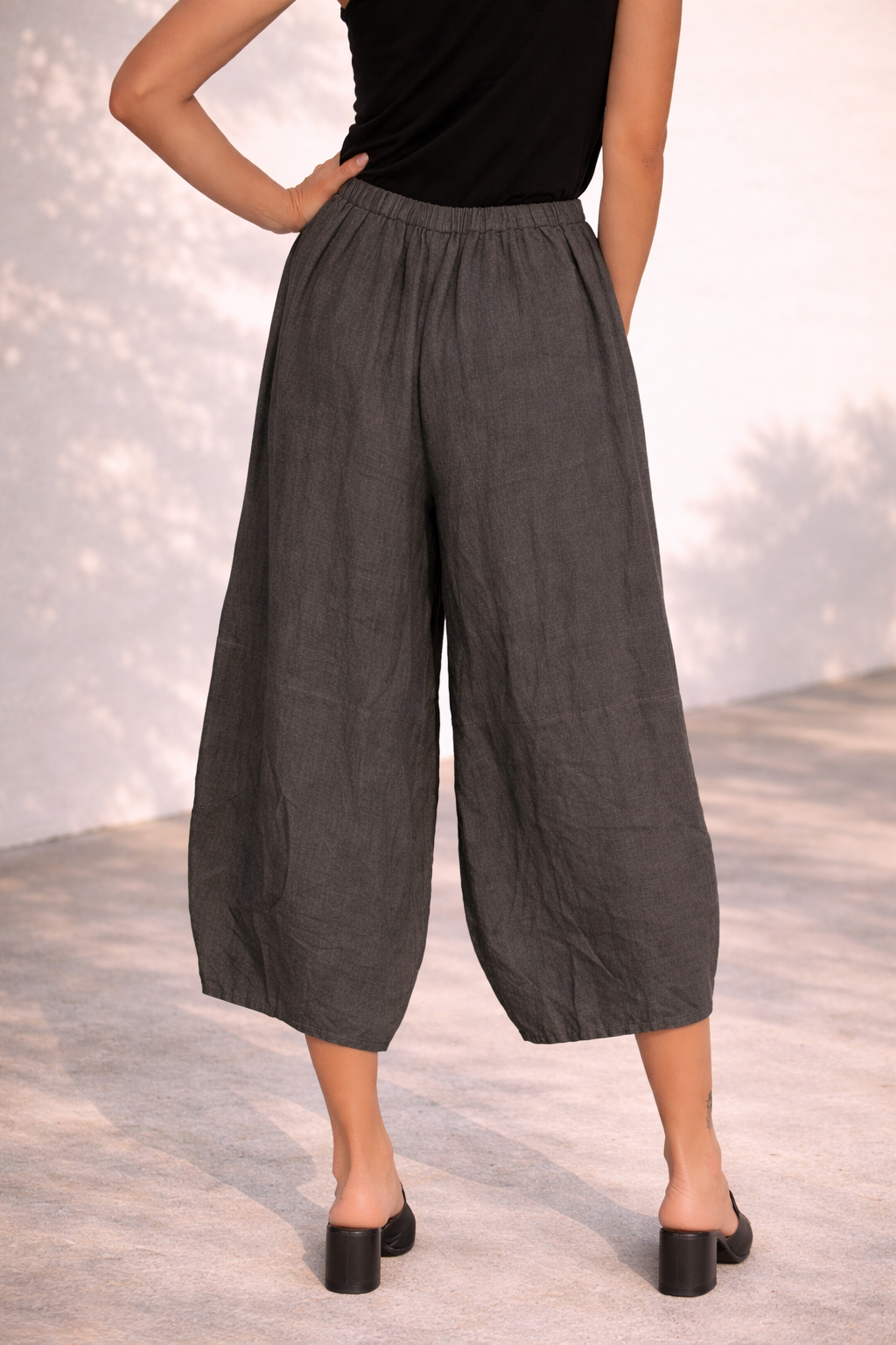 Ballon linen pant