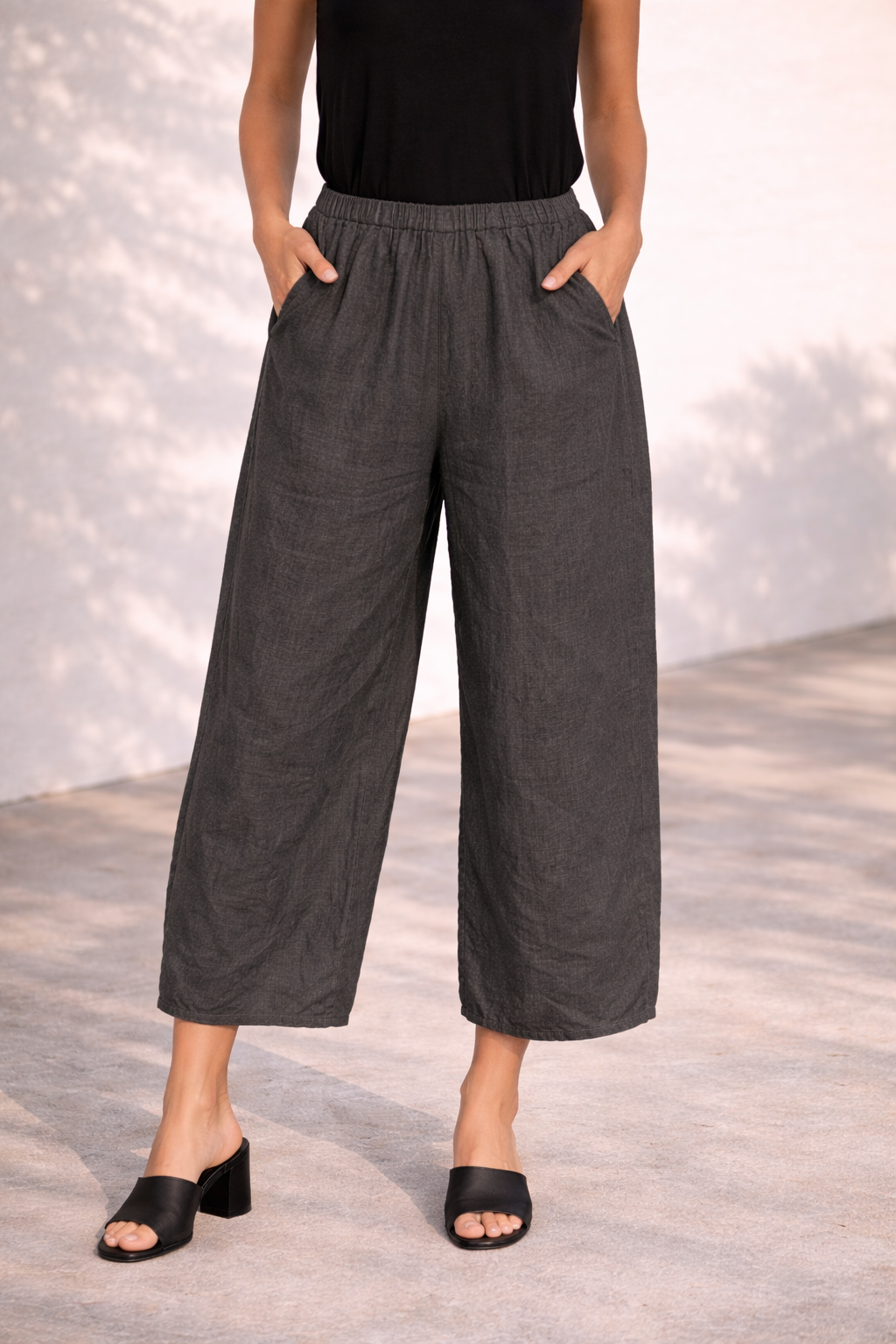 Ballon linen pant