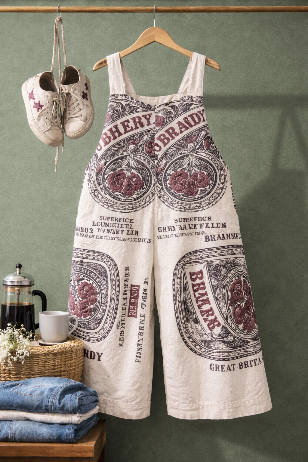 Cherry Brandy romper