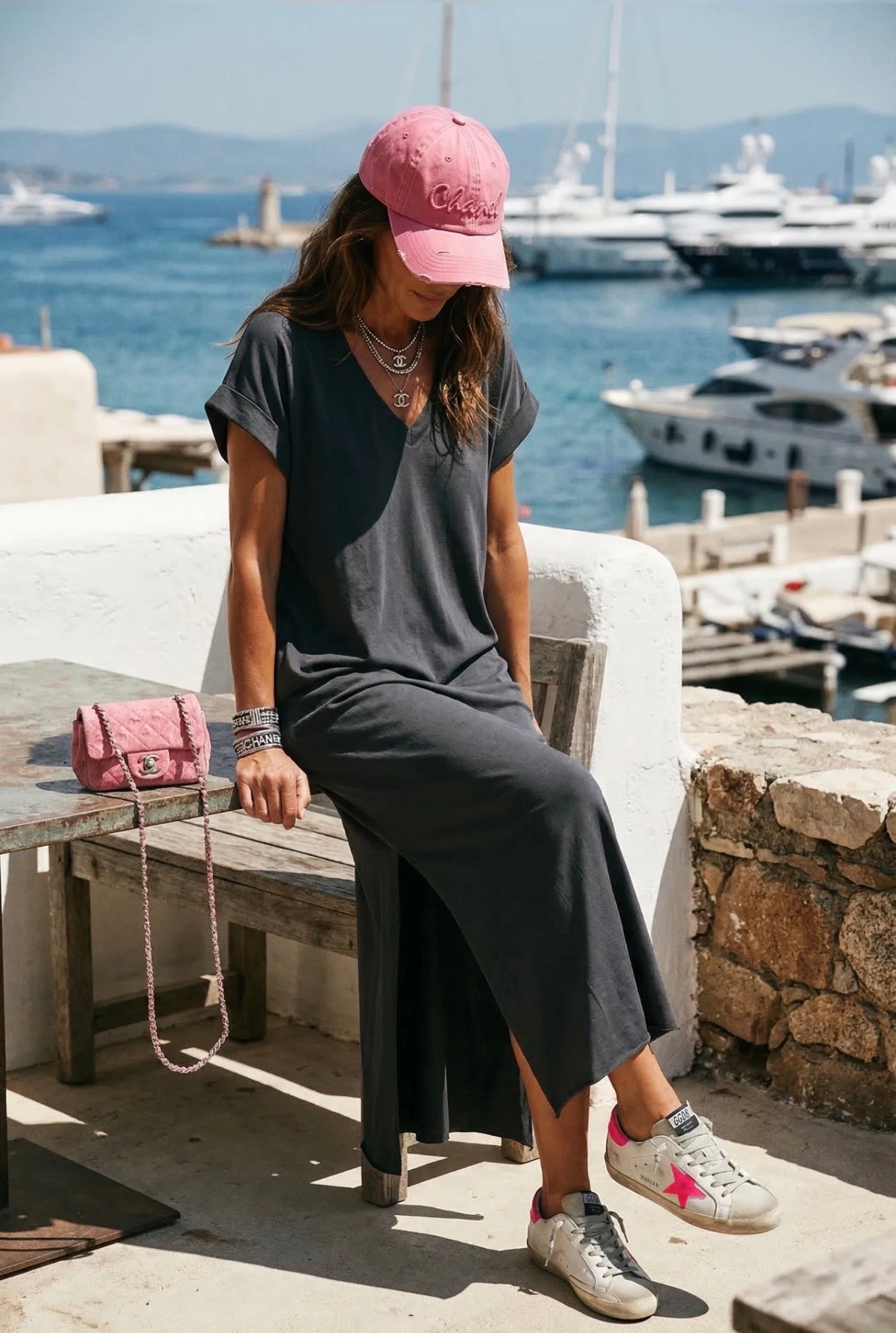T-shirt maxi dress