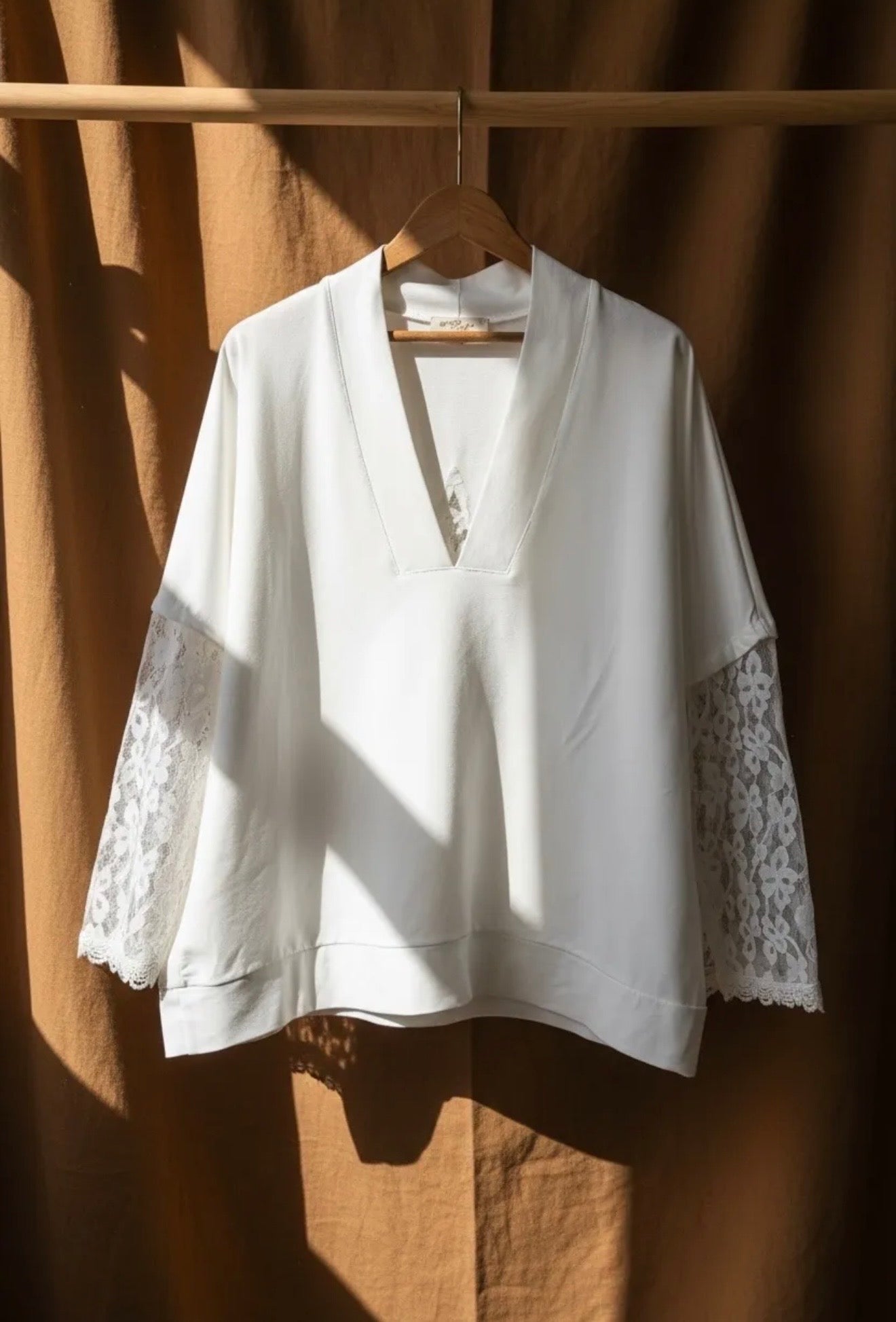 Star lace Sweatshirt
