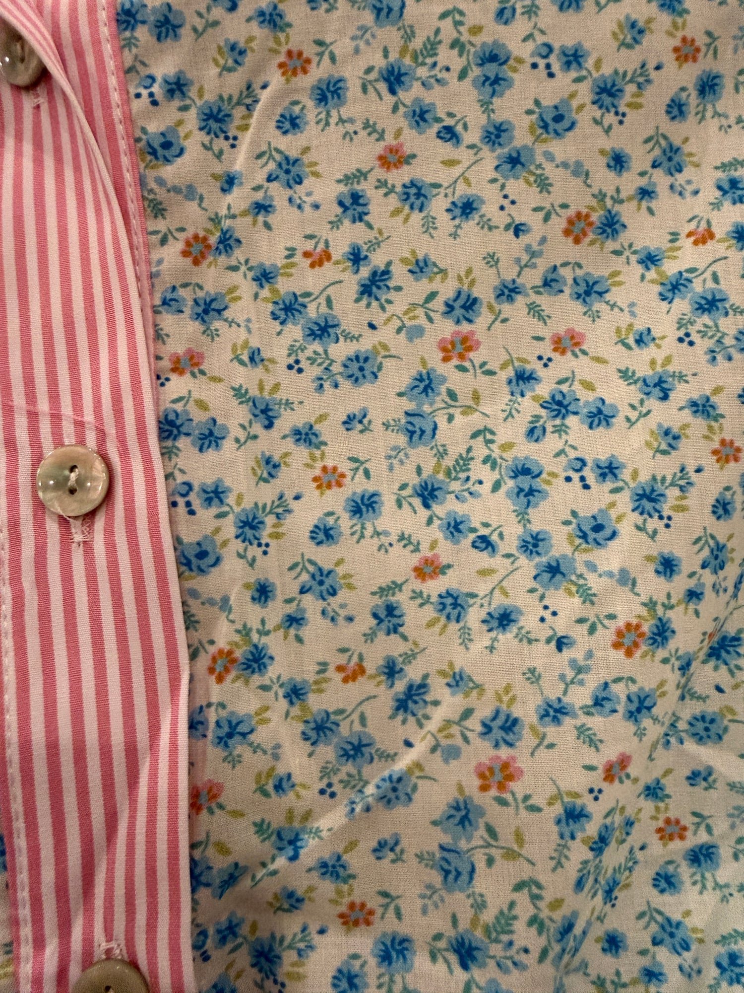 Floral blue / One size