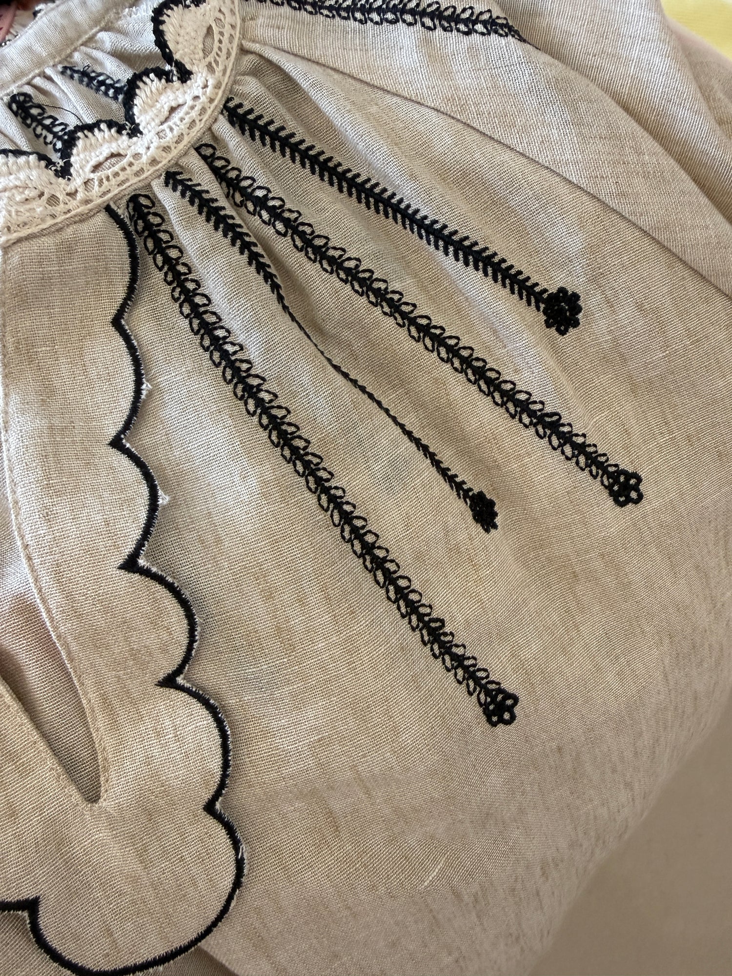 Embroidered Boho Blouse